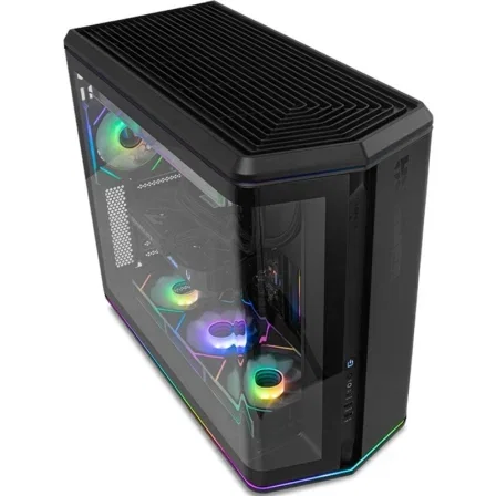 NOX Hummer Anvil Semitorre ATX Cristal Curvo ARGB Negra